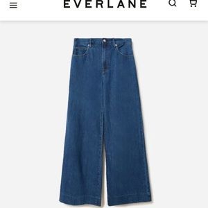 Everlane Summer Wide Leg Jeans - Super Soft
